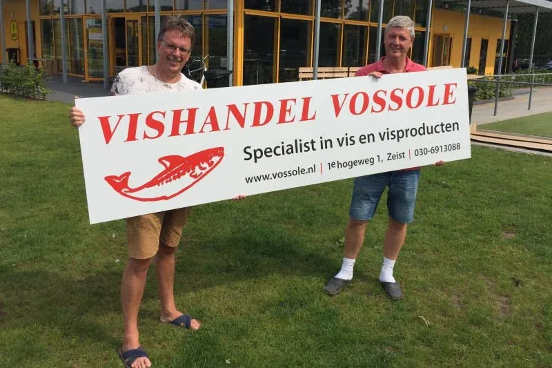 Reclamebord Vishandel Vossole