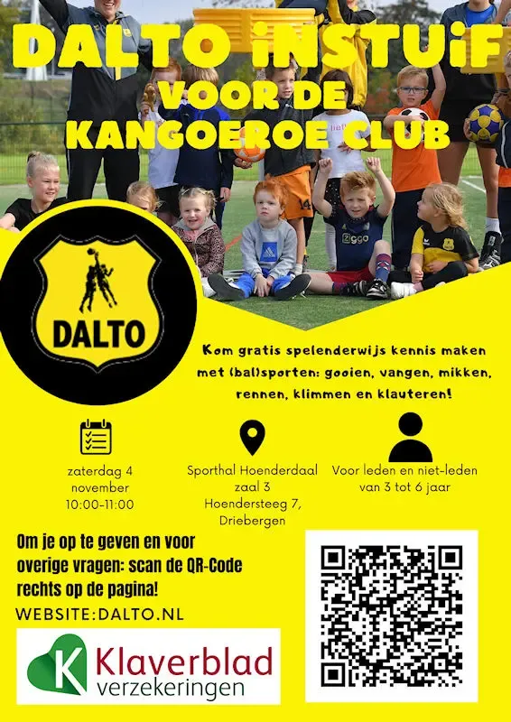 20231104 Dalto Instuif Kangoeroes - Dalto/Klaverblad Verzekeringen - Korfbal - Driebergen