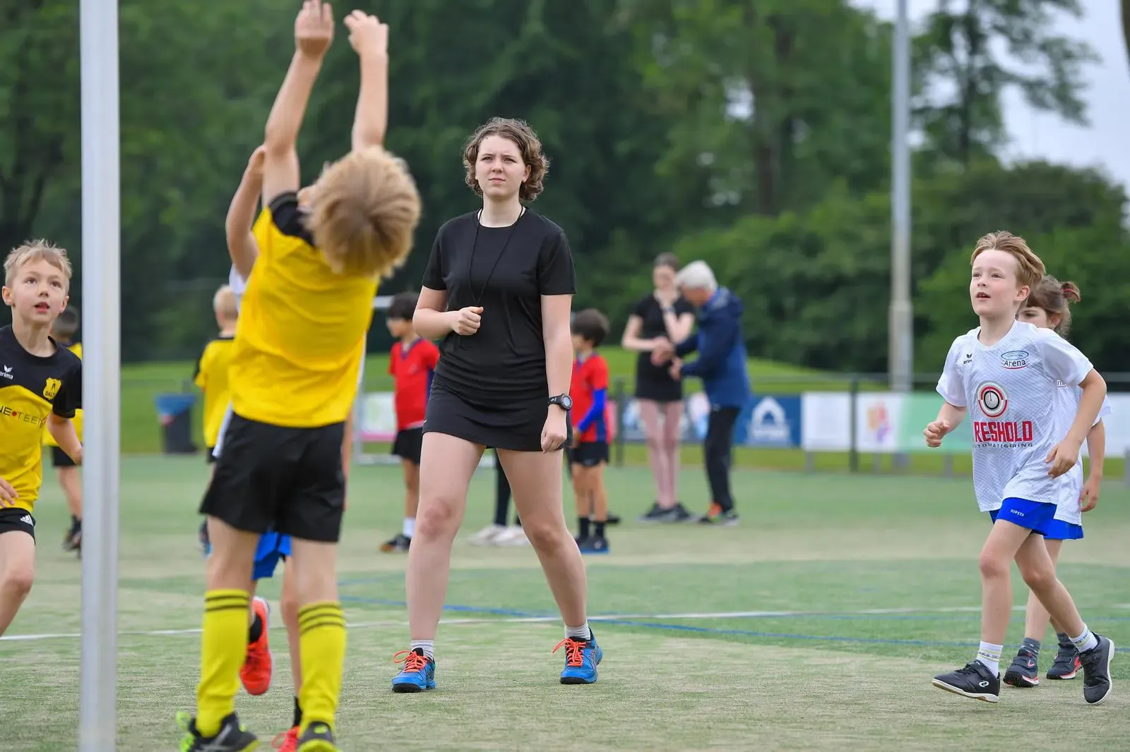 Update van het S-team 1 Eerste wedstrijd Anne Roof I - Dalto/Klaverblad Verzekeringen - Korfbal - Driebergen
