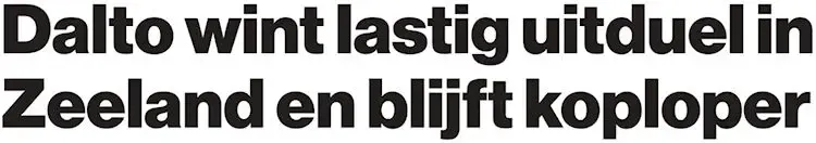 20241209 AD TOP A Dalto Koptekst - Dalto/Klaverblad Verzekeringen - Korfbal - Driebergen