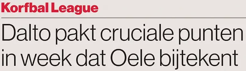 20260207 AD header - Dalto/Klaverblad Verzekeringen - Korfbal - Driebergen